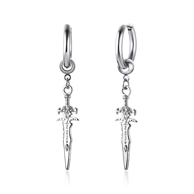 Dagger Earring - Rebel & Chain