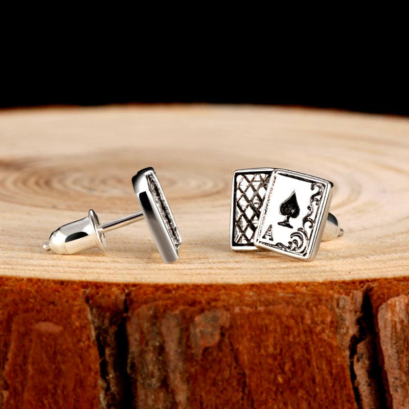 Poker Stud Earrings