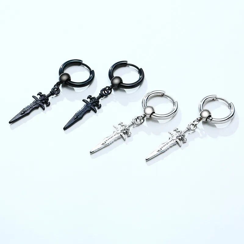 Dagger Earring - Rebel & Chain