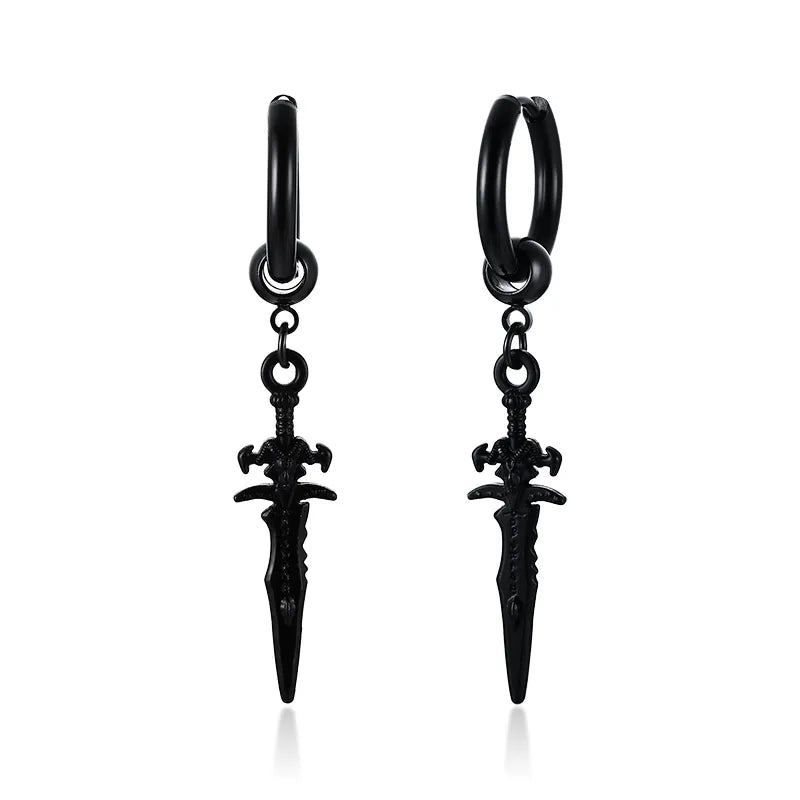 Dagger Earring - Rebel & Chain