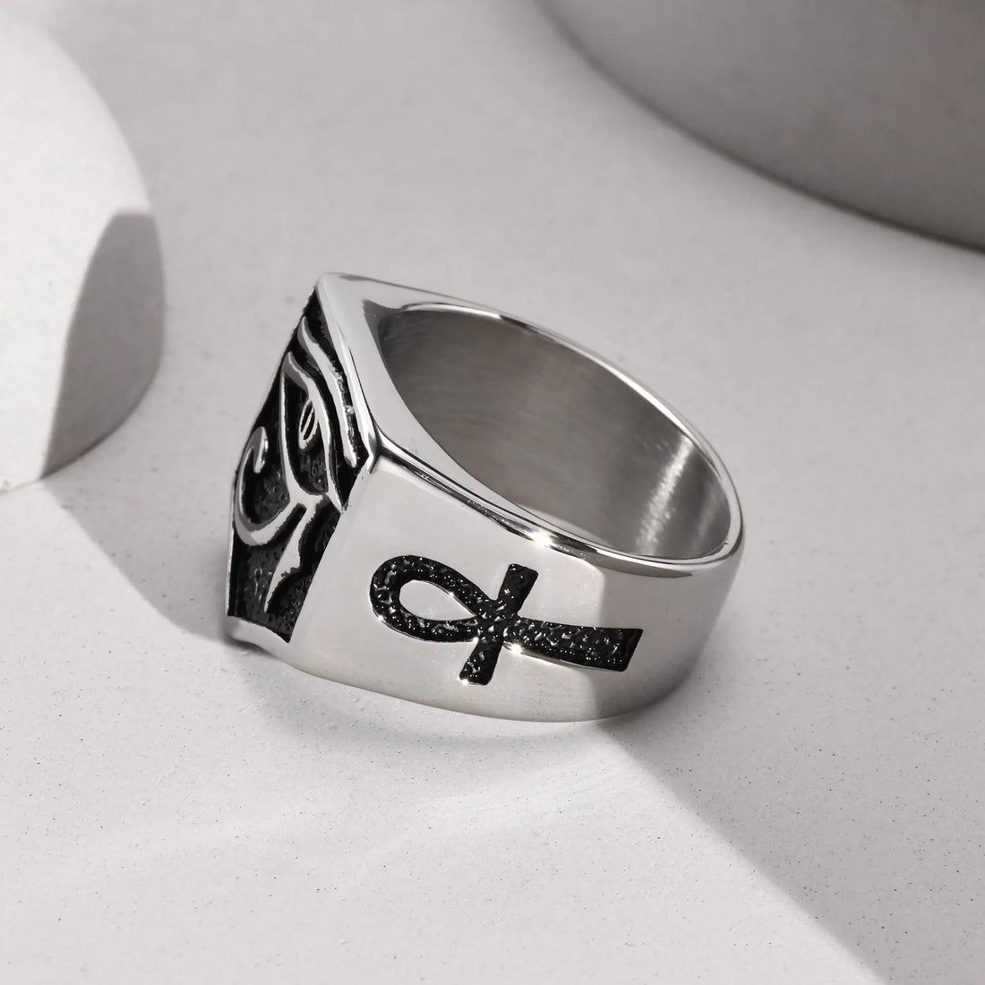 Eye of Horus Signet Ring