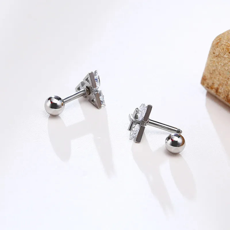 Triangle Stud Earrings