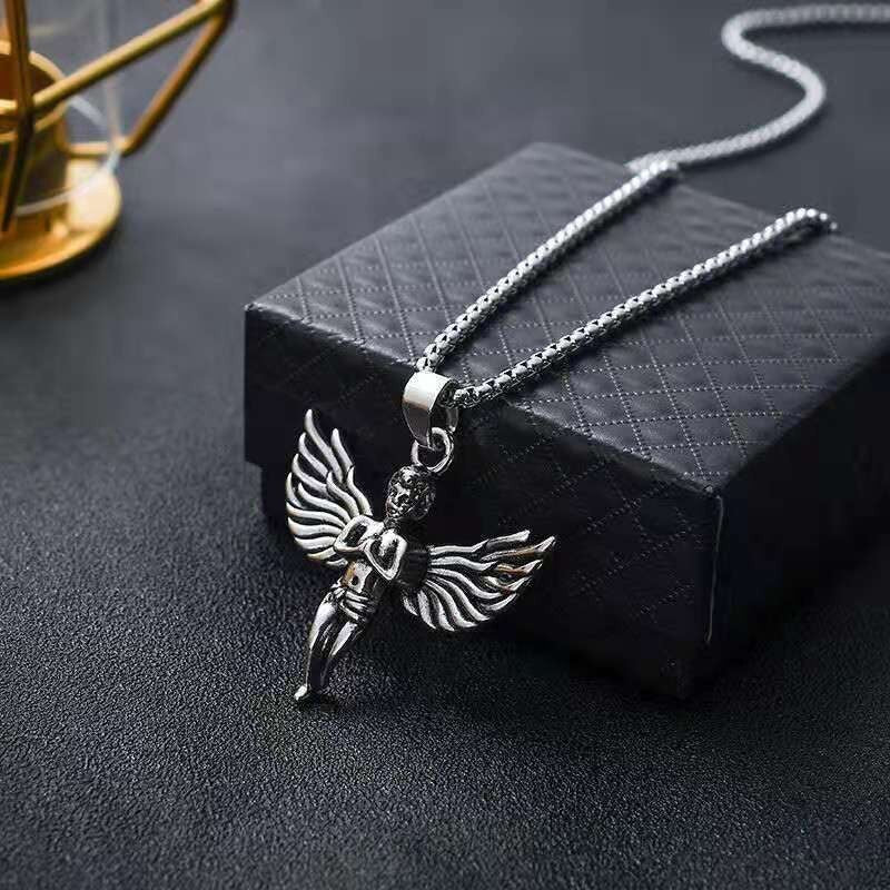 Gothic Style Multi Pattern Pendants Rebel & Chain