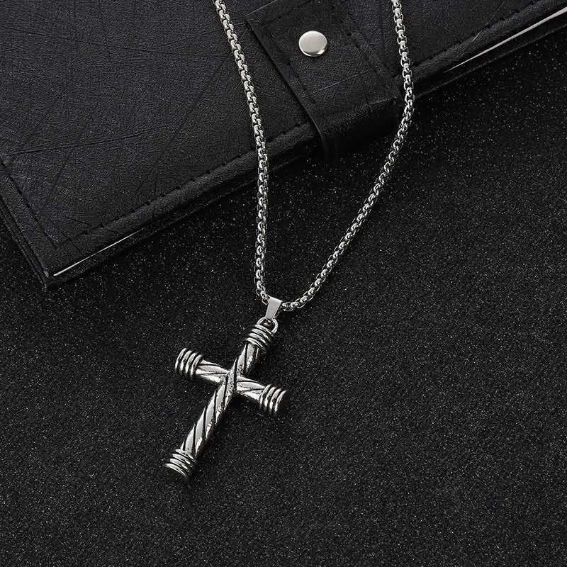 Gothic Style Multi Pattern Pendants Rebel & Chain