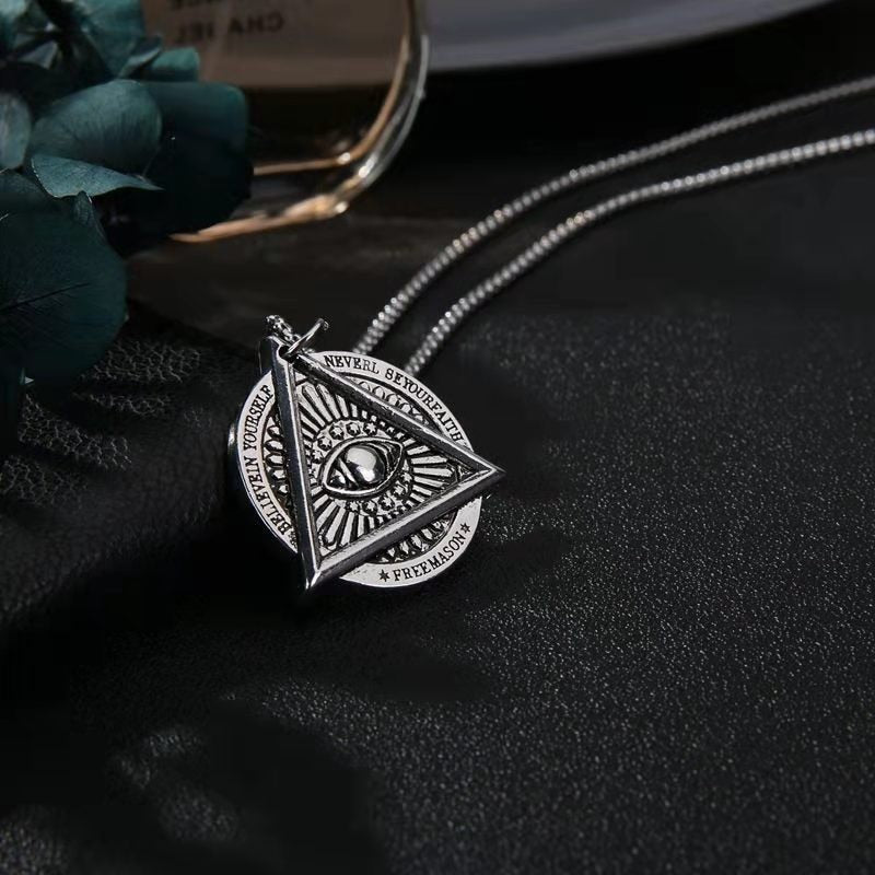 Gothic Style Multi Pattern Pendants Rebel & Chain