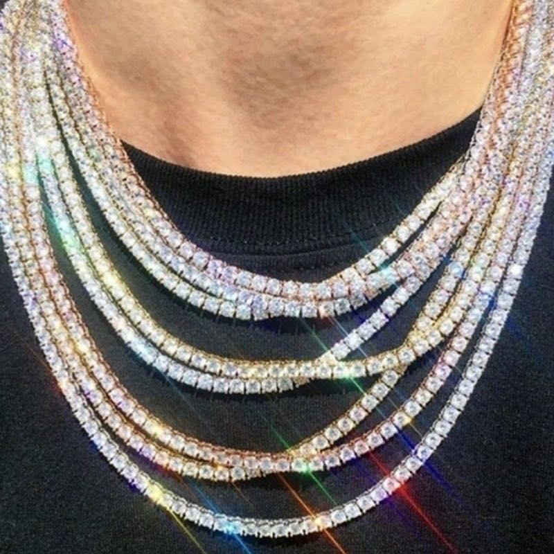 Hip Hop "Bling" Iced Out Chain Rebel & Chain