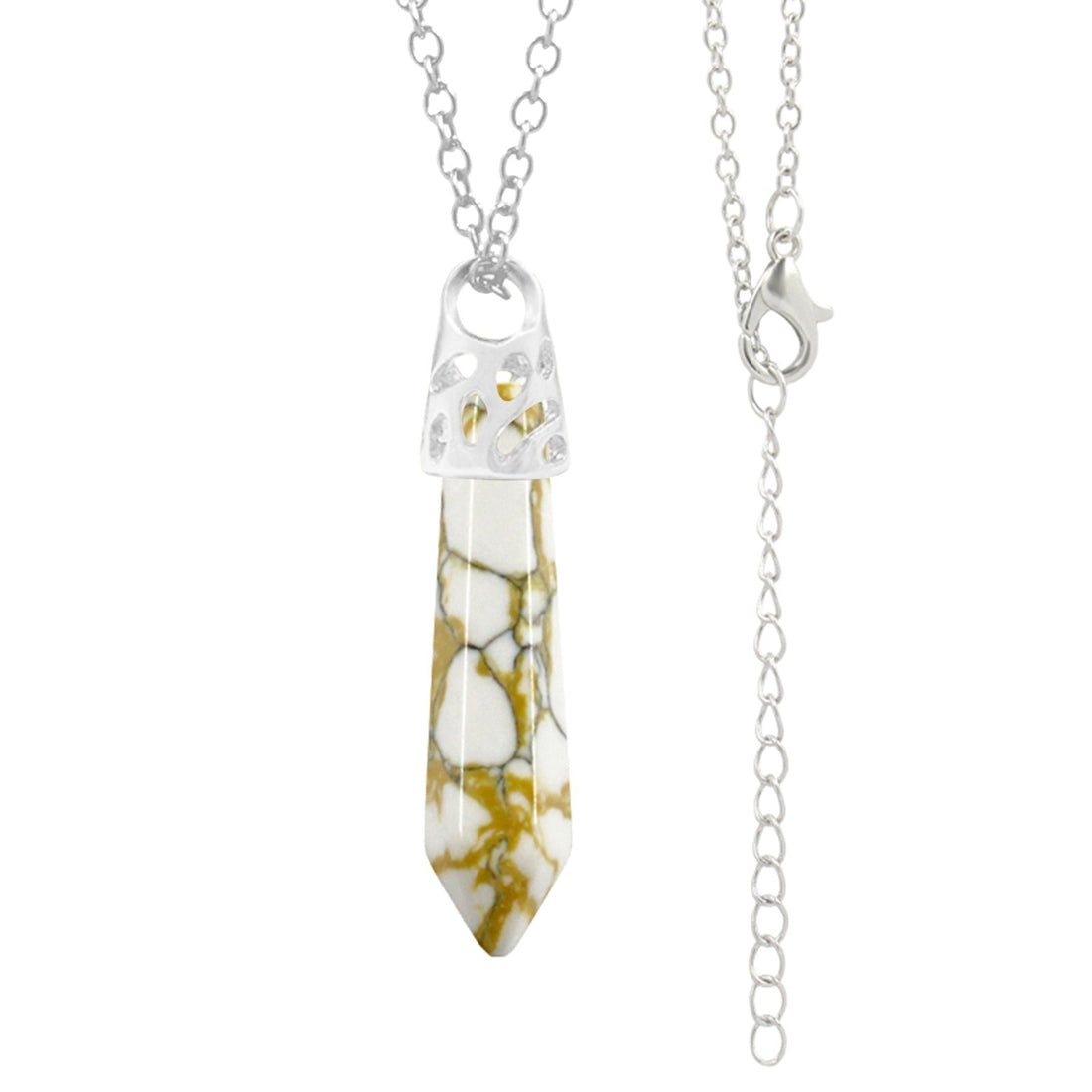 Natural Stone Pendants Rebel & Chain