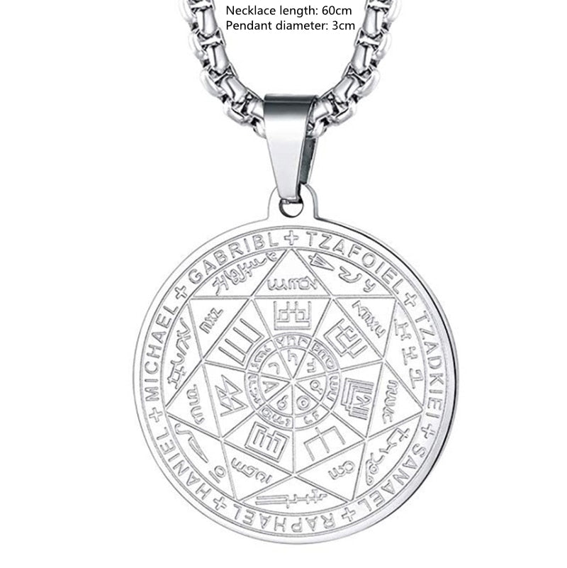 Nordic Viking's Compass Style Pendants Rebel & Chain