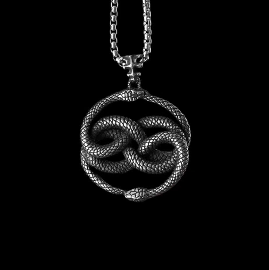 Snake Pattern casual Pendant chains Rebel & Chain