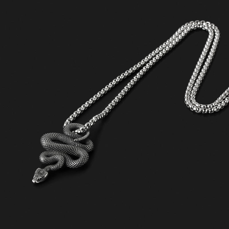 Snake Pattern casual Pendant chains Rebel & Chain