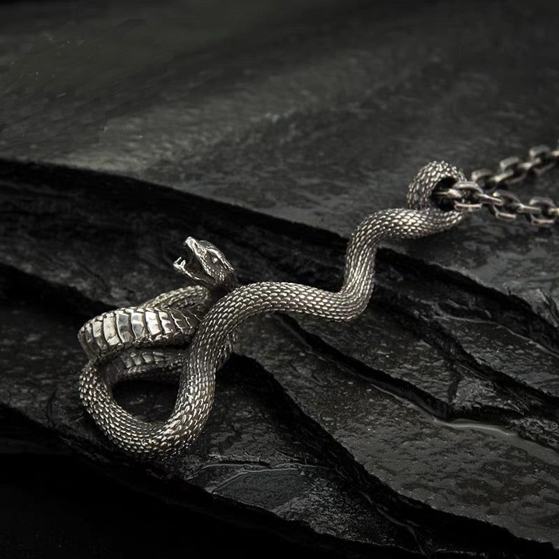 Snake Pattern casual Pendant chains Rebel & Chain