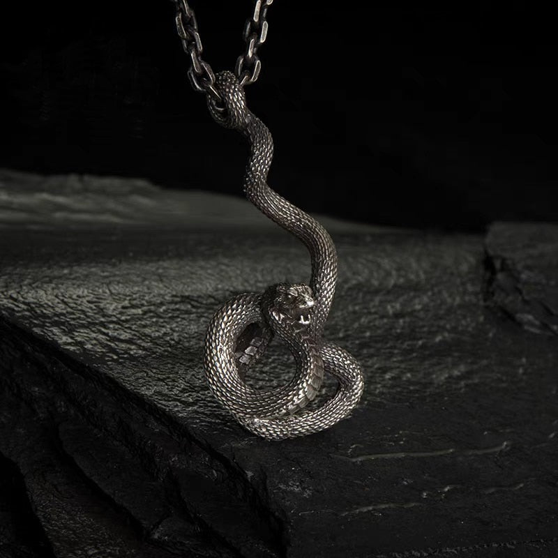 Snake Pattern casual Pendant chains Rebel & Chain