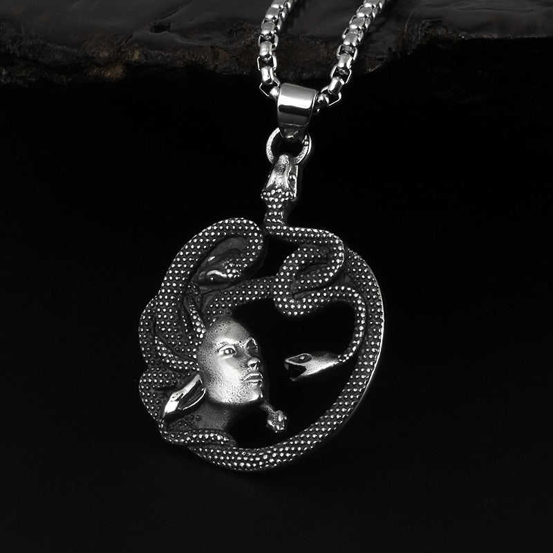 Snake Pattern casual Pendant chains Rebel & Chain