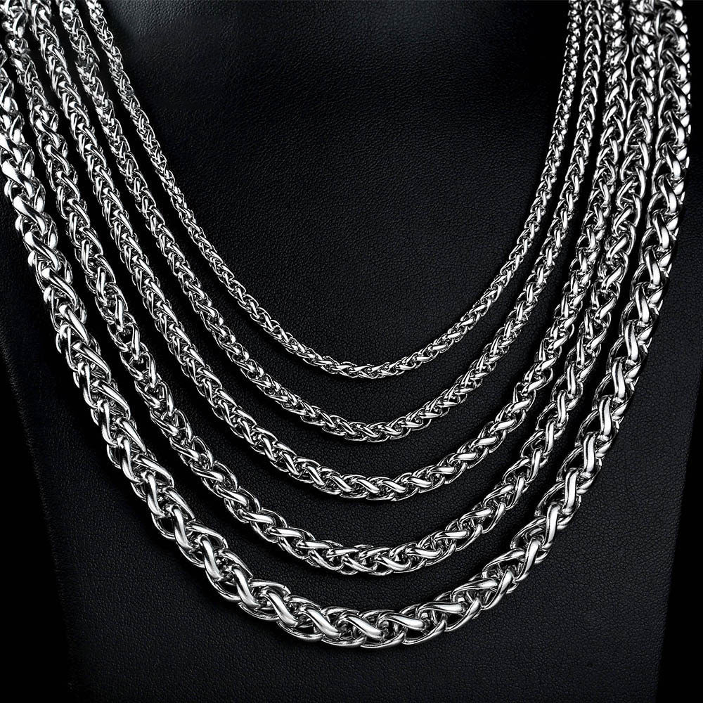 Solid Titanium Thick Chains Rebel & Chain