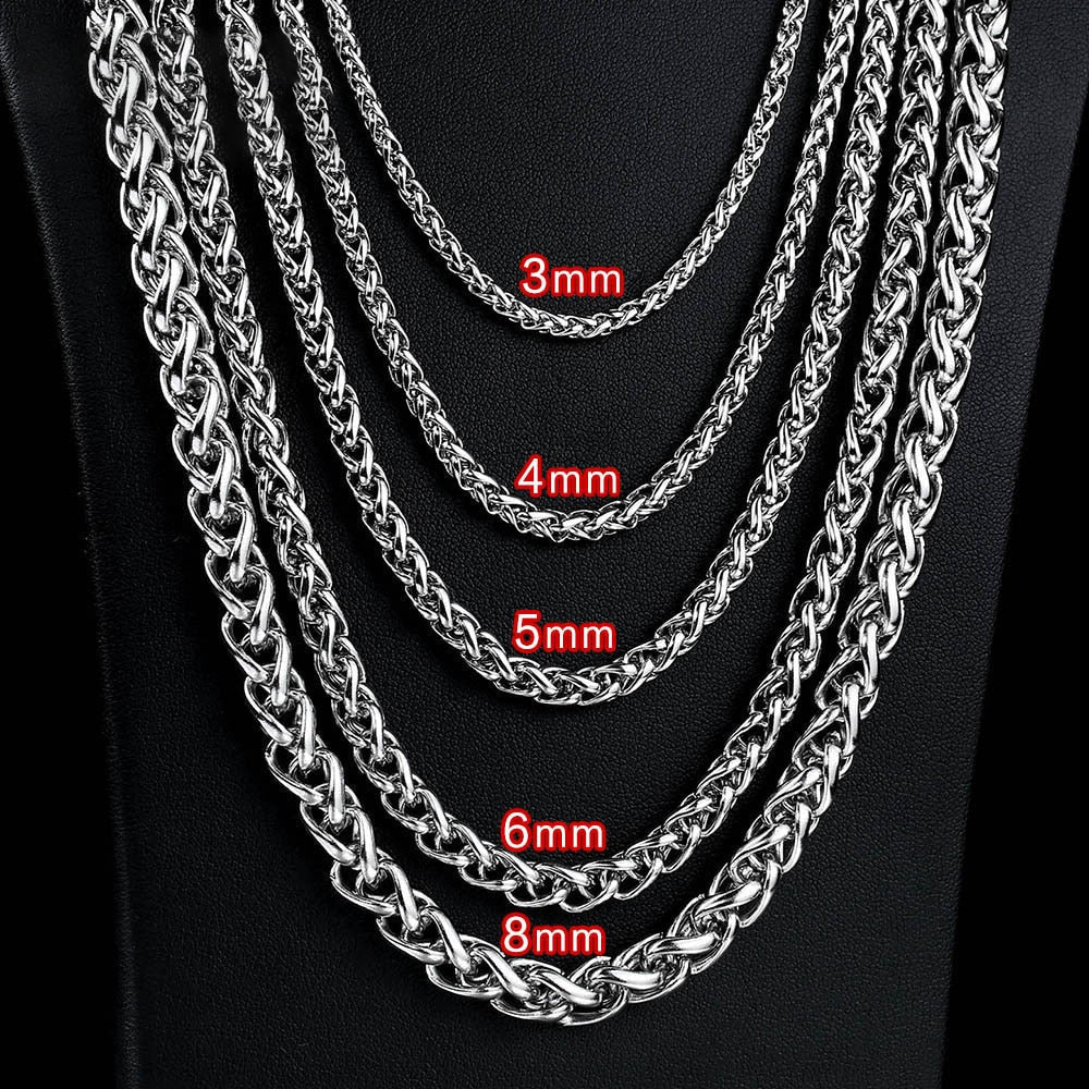 Solid Titanium Thick Chains Rebel & Chain