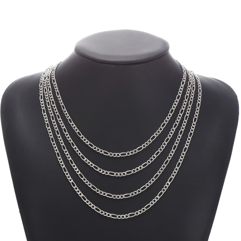 Thin Casual Steel Neck Chains Rebel & Chain