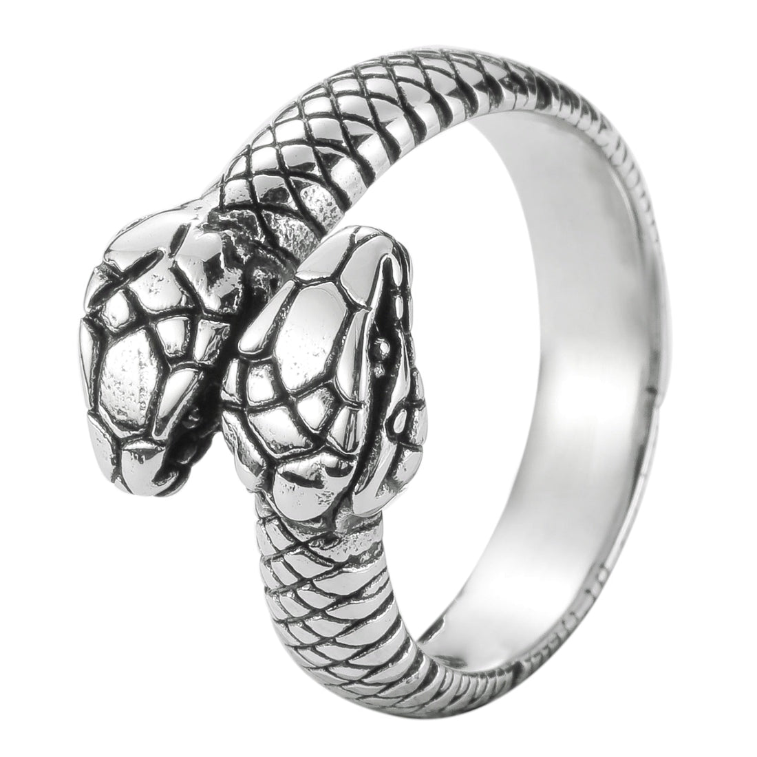 Vintage Open Finger Style Snake Pattern Rings Rebel & Chain